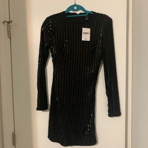 Black sequin Forever 21 dress